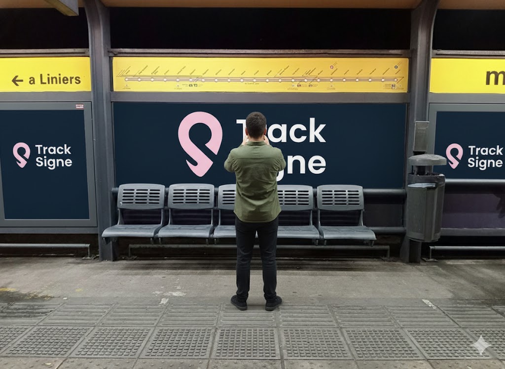 Metrobús publicitario Track Signe